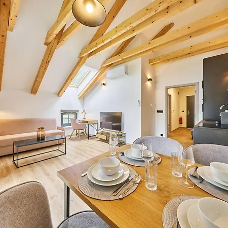 Apartment Luxury Mountain Attic With Ac & Netflix By Interhome Cerny Dul