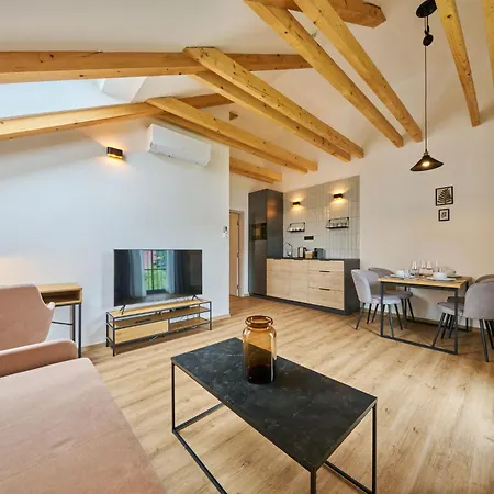 Apartment Luxury Mountain Attic With Ac & Netflix By Interhome Cerny Dul